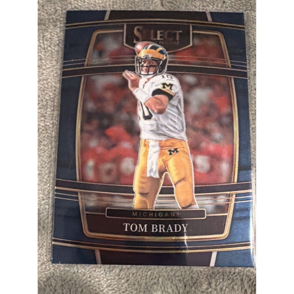 2022 Panini Select Draft Picks - Concourse Tom Brady #32 Blue
